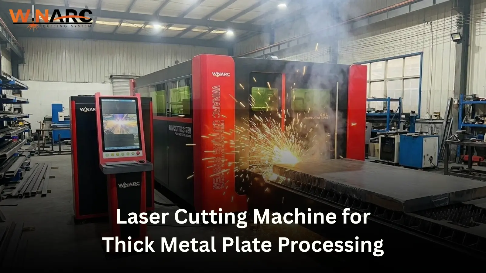Laser Cutting Machine for Thick Metal Plate Processing