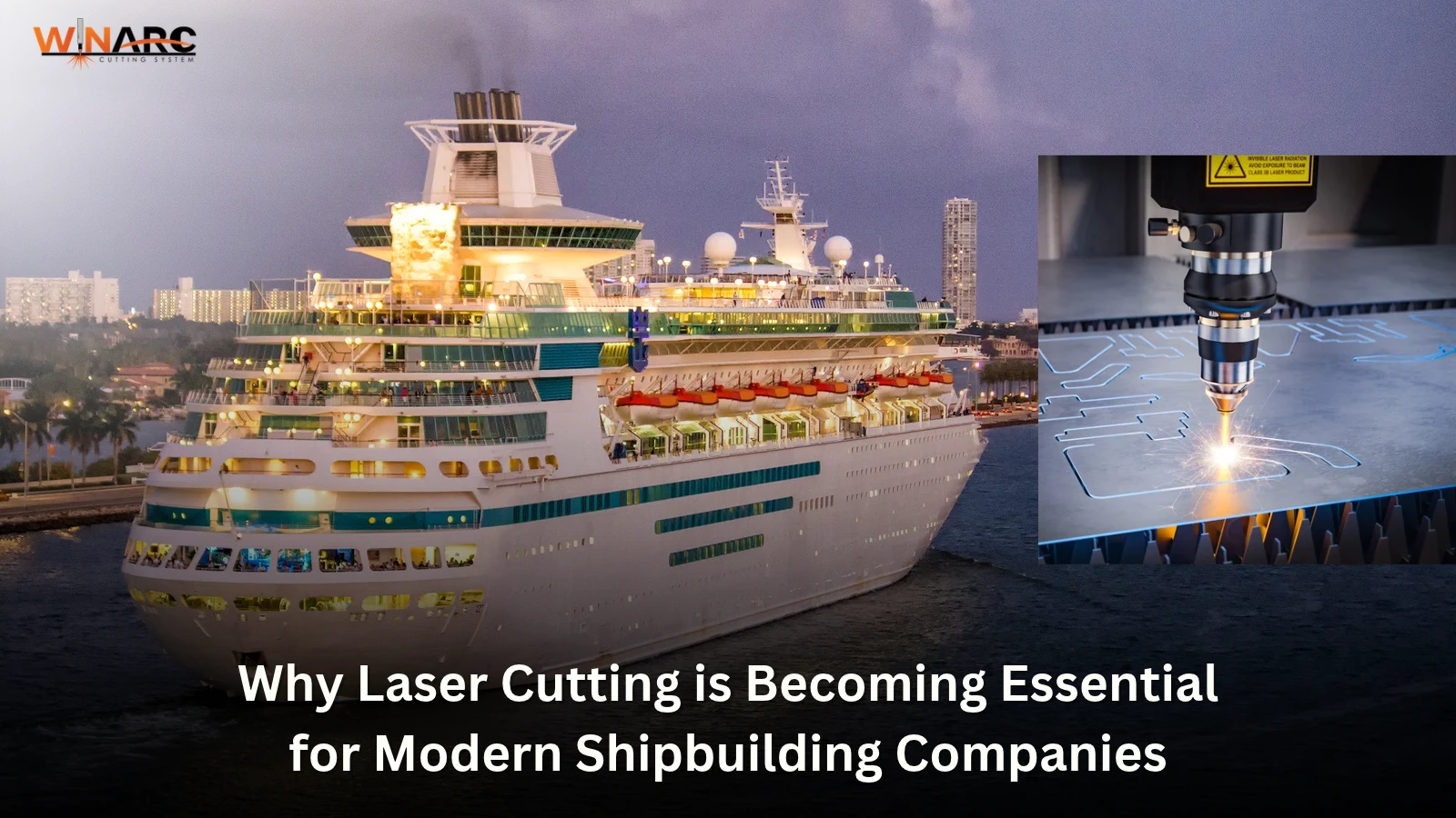 Laser cutting in Shipbuilding companies