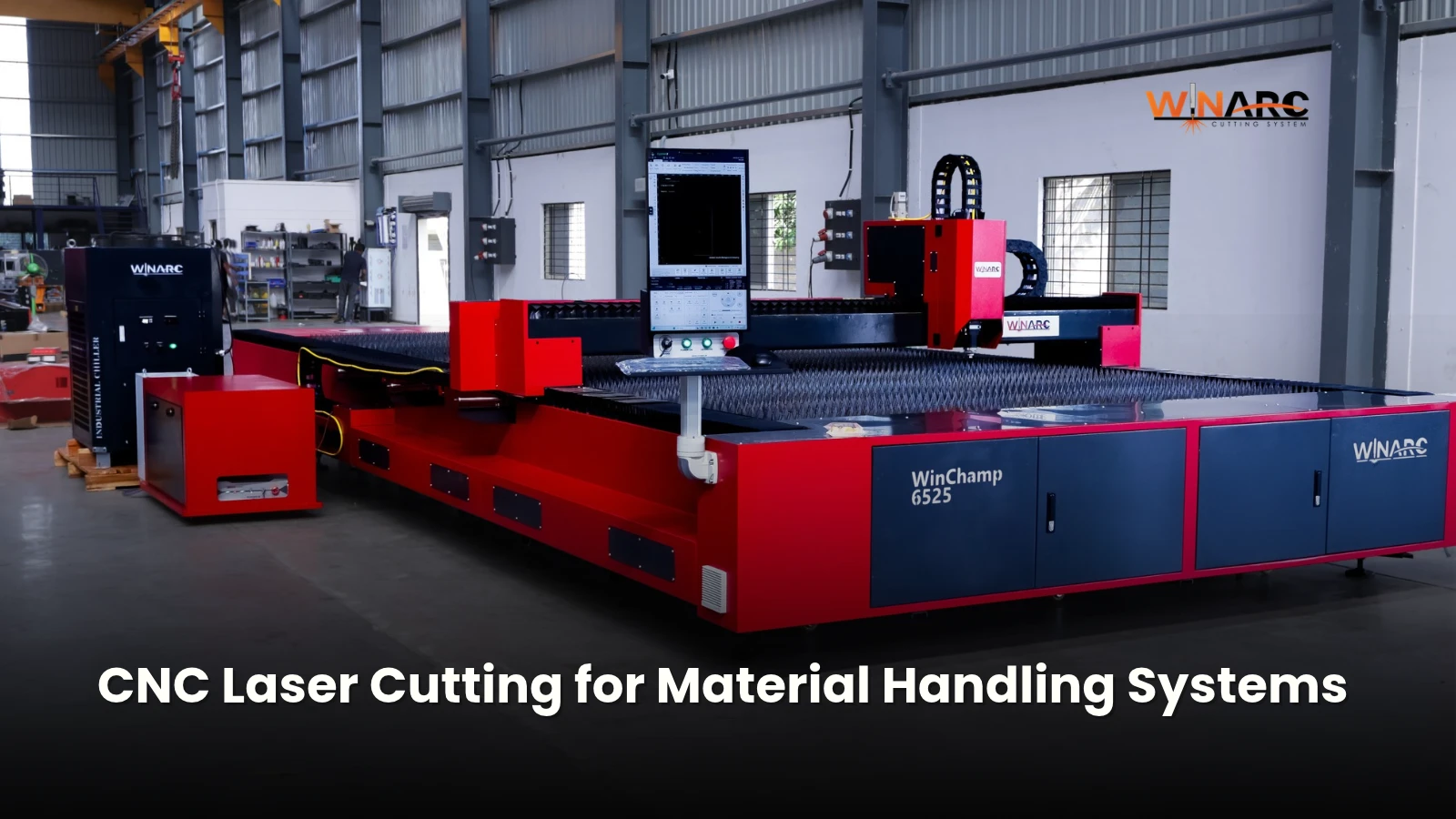 CNC Laser Cutting for Material Handling Systems