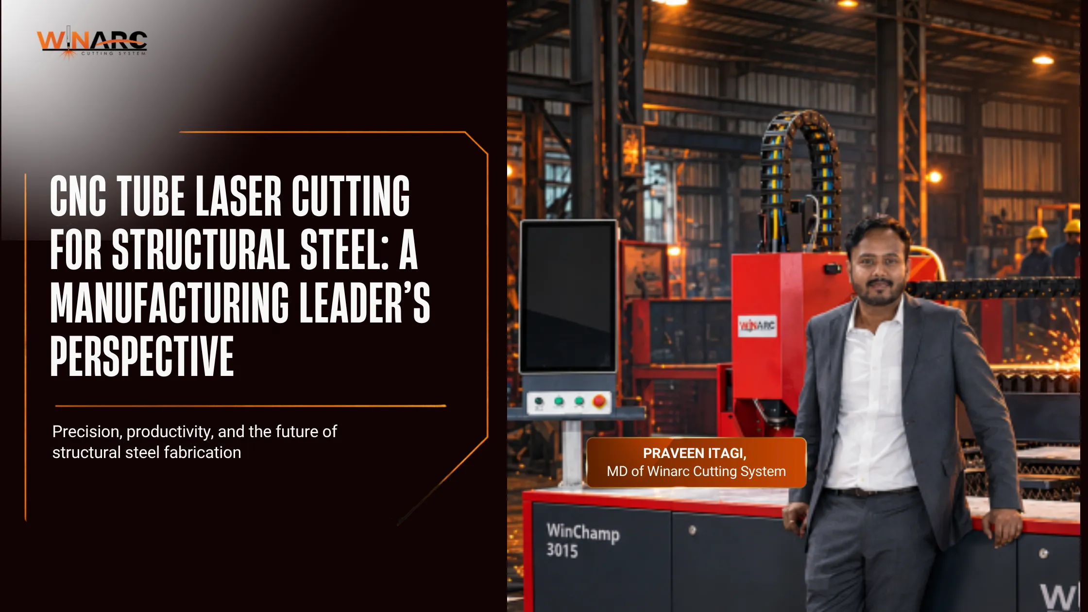 CNC tube laser cutting for structural steel