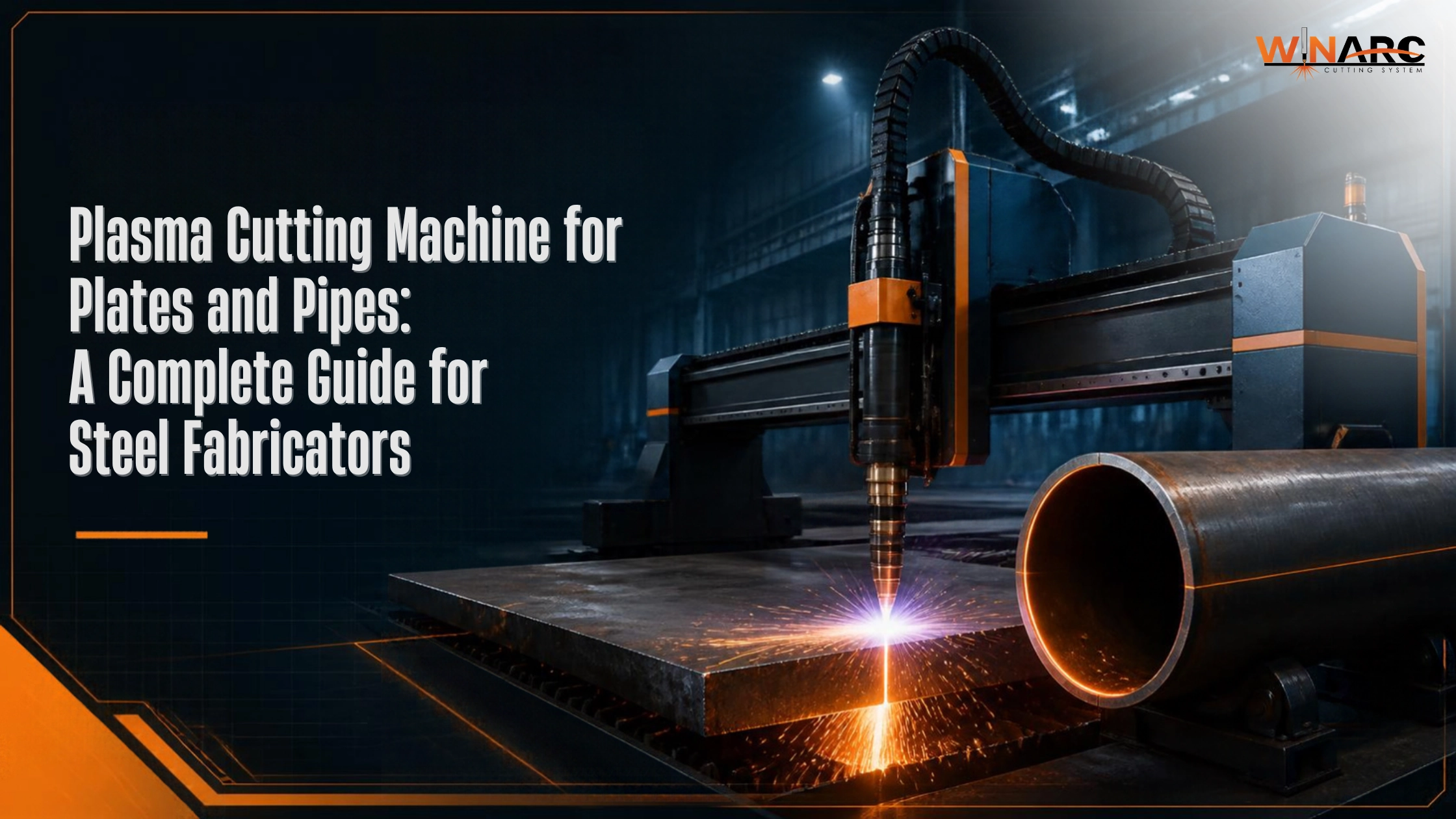 Plasma Cutting Machine for Plates and Pipes